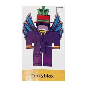 *NEW/SEALED* ROBLOX FIGURE - CRAZYBLOX